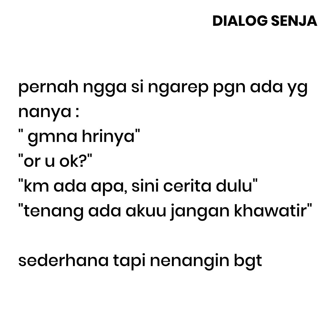 dialogsenja__'s tweet photo. Pernah ngga? https://t.co/egpkwVwOXB