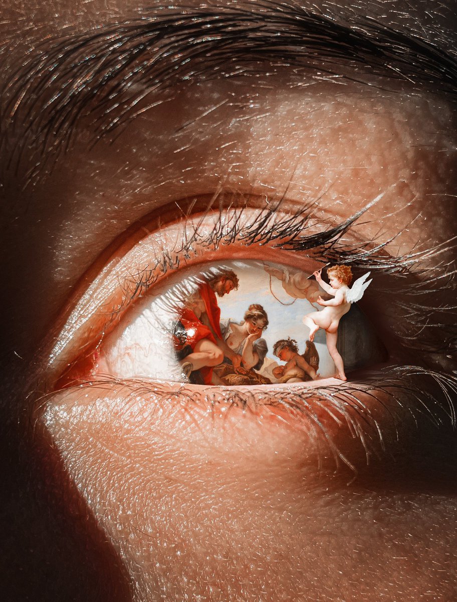 slimesunday's tweet image. Eye See the Past (minted) superrare.com/artwork-v2/eye…