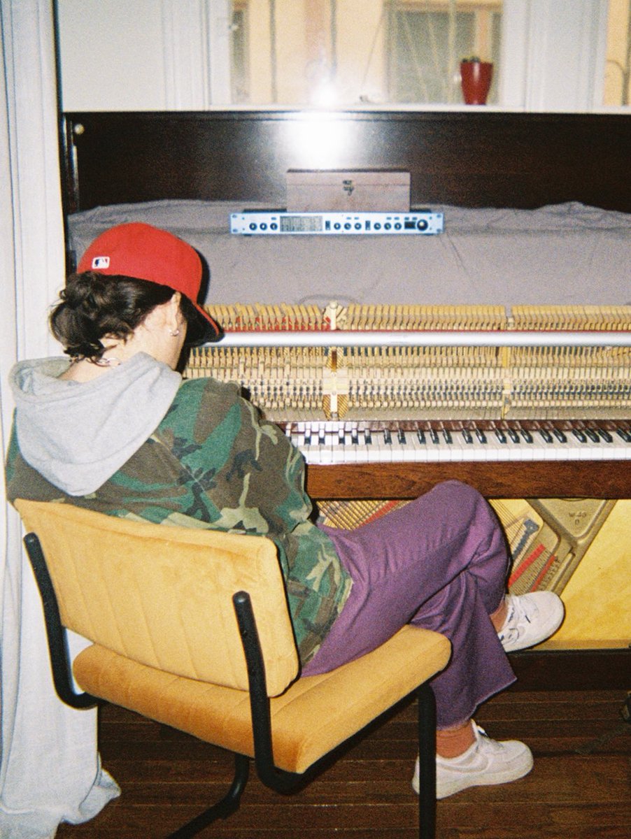 i love writing lyrics at the piano more than anything else