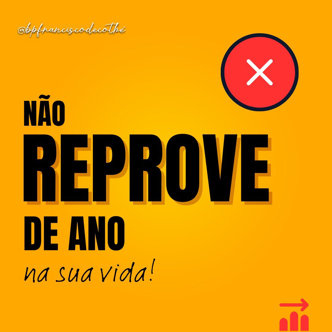 BispoDecothe's tweet photo. Leia com atenção, e tenha uma vida feliz. 
➖➖➖➖➖➖➖➖

📍Não reprove de ano na sua própria vida! 

E sabe como isso acontece? Quando você comete os mesmos erros dos anos anteriores.

"Quando eu era menino, falava como menino…”

1 Coríntios 13:11 https://t.co/nBliwTH43Q