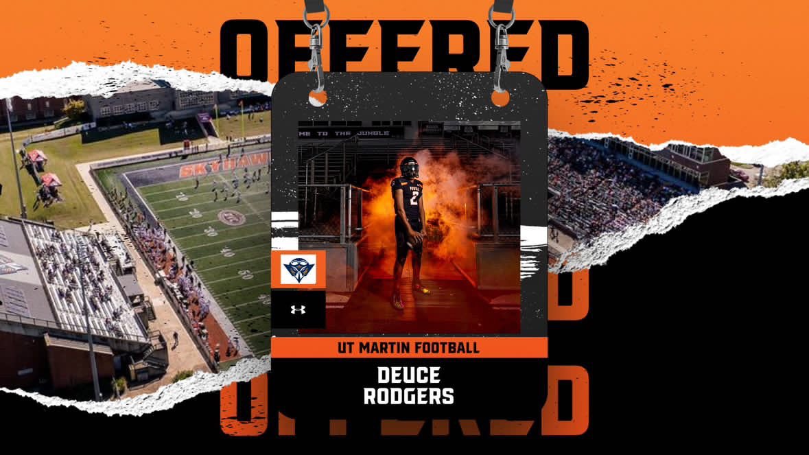 Thank you to <a href="/coachmpetrino/">Mason Petrino</a> BLESSED to receive my first D1 offer from <a href="/UTM_FOOTBALL/">UT Martin Football</a> ‼️