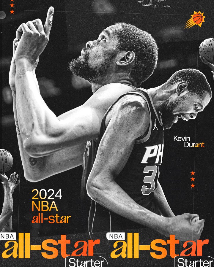 Graphic: Kevin Duran 2024 NBA All-Star Starter