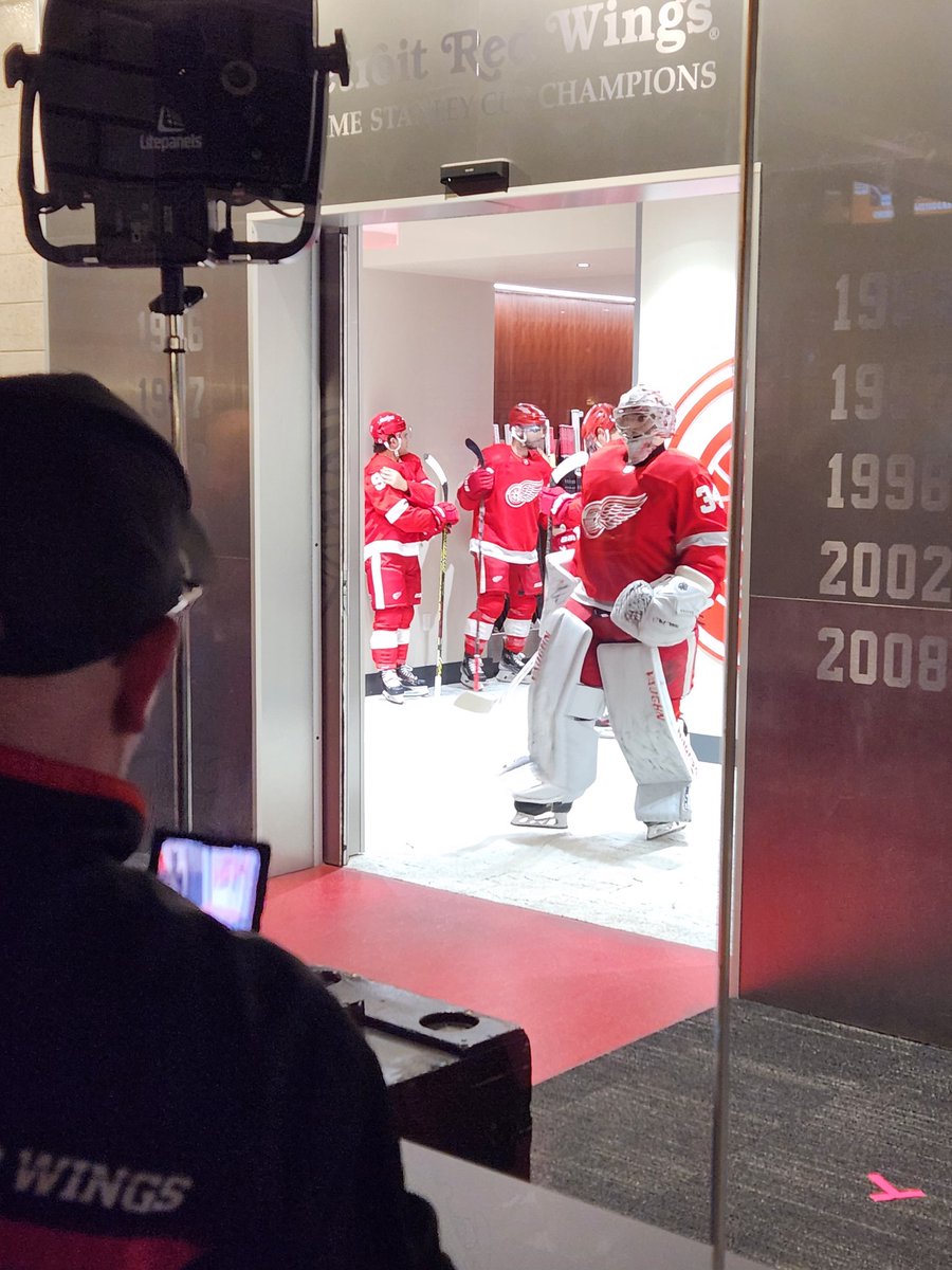 Taking the staff to the wings game tonight.... Perks of working at the bluffs!!!