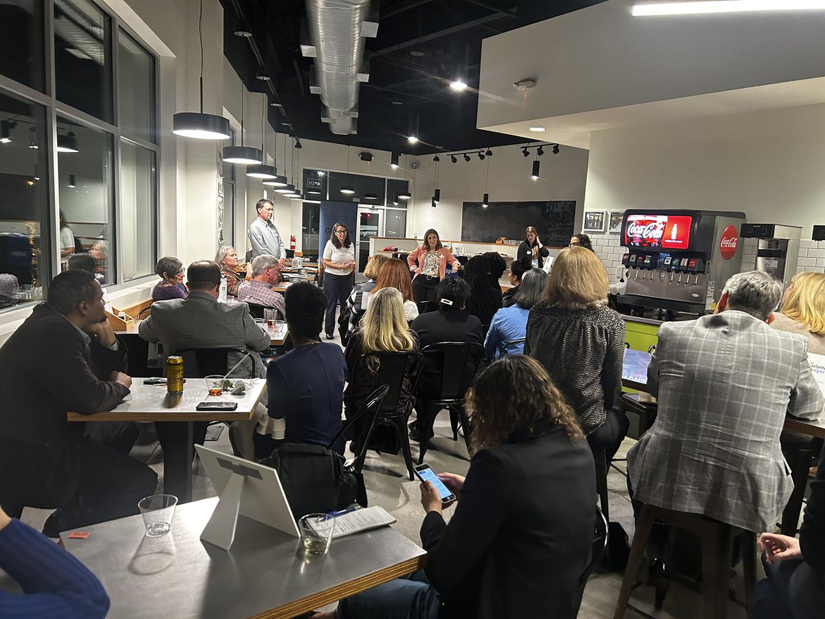 Cristina Bolling (@cristinabolling) on Twitter photo Great turnout of folks coming out to hear about the partnership between <a href="/CltLedger/">The Charlotte Ledger</a> and <a href="/NCHealthNews/">NC Health News</a>, which brings important healthcare reporting to Charlotte. Great turnout of folks coming out to hear about the partnership between <a href="/CltLedger/">The Charlotte Ledger</a> and <a href="/NCHealthNews/">NC Health News</a>, which brings important healthcare reporting to Charlotte.