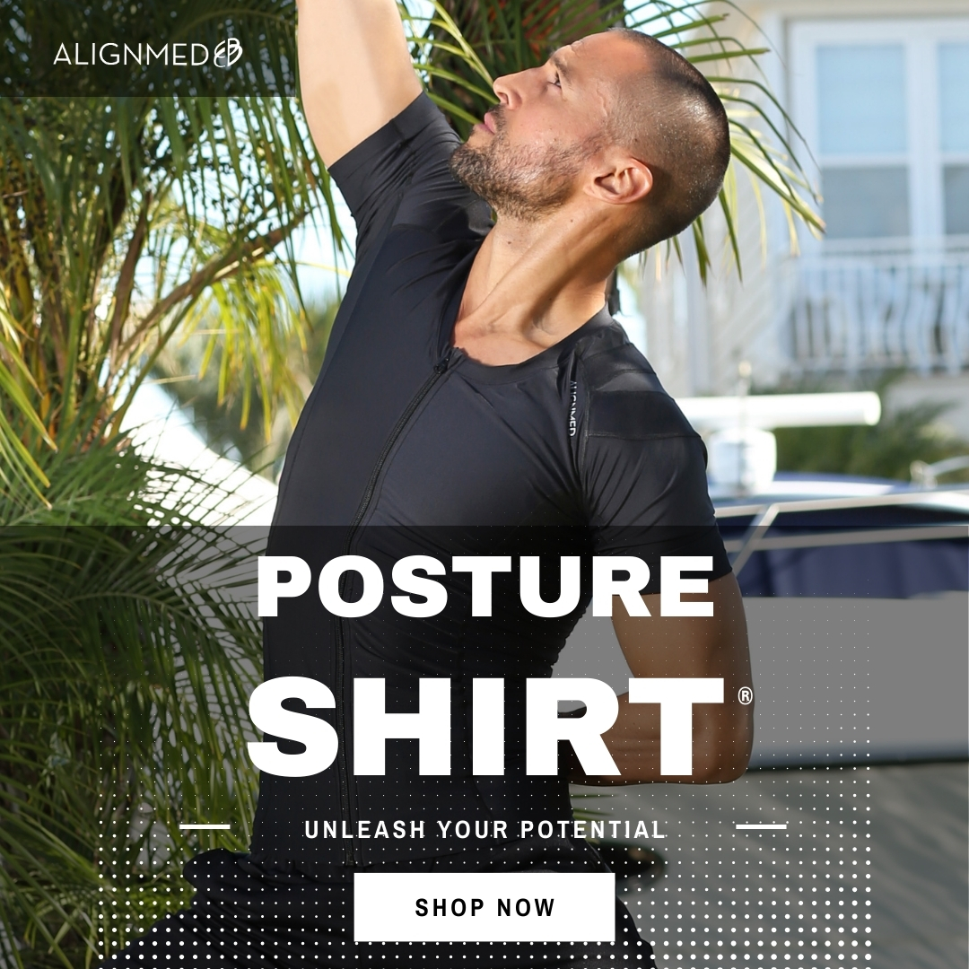 Alignmed on X: 🌟 Stretching into better posture! 🧘‍♂️ Embrace the power  of the Alignmed Posture Shirt in your yoga or fitness routine. ✓ Perfect  Posture, Every Pose: Experience the joy of