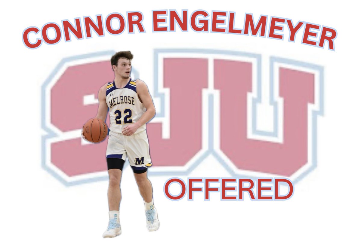 Connor Engelmeyer (@connorengelmey1) on Twitter photo Blessed to have received an offer from <a href="/SJU_Basketball/">SJU Basketball</a> thank you coaches for this opportunity Blessed to have received an offer from <a href="/SJU_Basketball/">SJU Basketball</a> thank you coaches for this opportunity