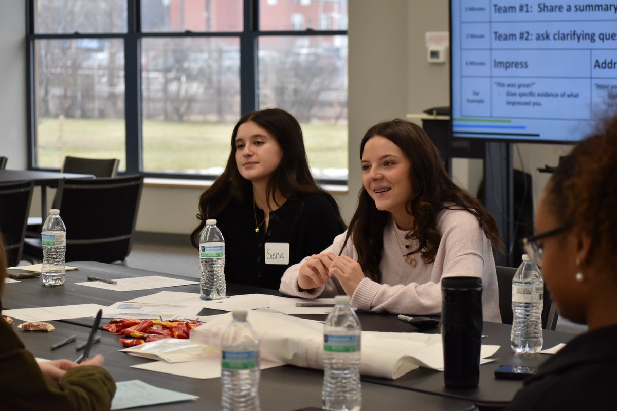 TCFPE's tweet image. Yesterday, our Future Ready Leaders teams met to share their project ideas &amp;amp; receive feedback from their peers from schools across the region.  So exciting to see students re-imagining what career readiness can look like in their schools!  @CalAreaSD @southallegheny @MontourSD