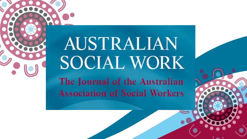 AusSocialWorkJ's tweet photo. #ICYMI Australian Social Work has created a collection of articles by Aboriginal &amp; Torres Strait Islander/First Nations authors &amp; allies to promote, uphold, reflect &amp; respect First Nations voices, leadership, strengths &amp; ways of working. Find out more https://t.co/IGypSZDj2Q https://t.co/8zDO1Ls3FR