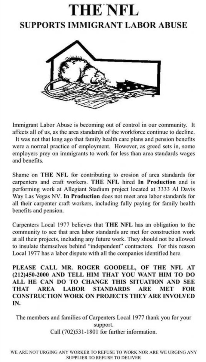 MichaelHawk's tweet image. Come Roger, fix the problem so there is not a picket on Super Bowl Sunday