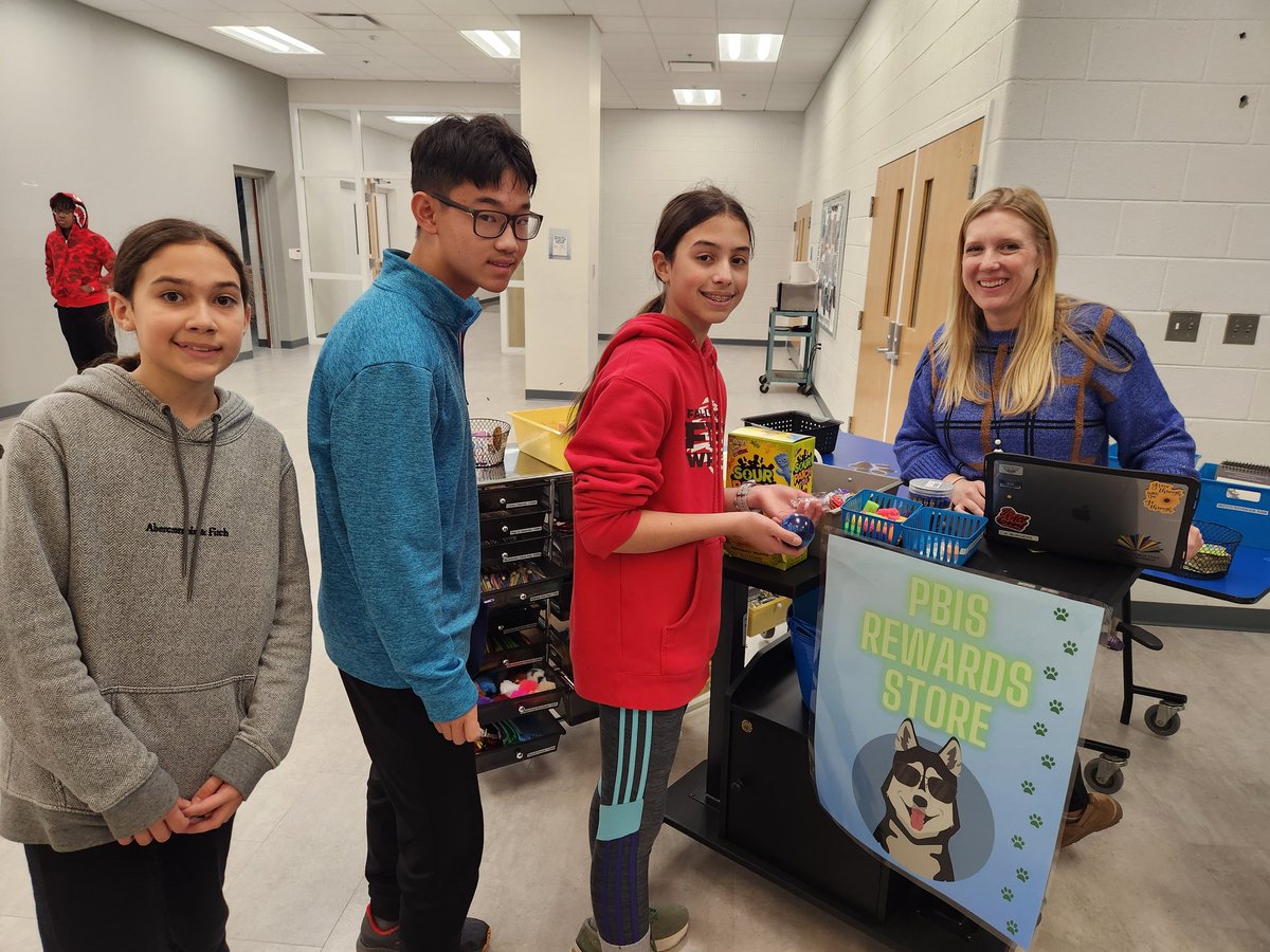 It was great to see @mehms students excited about visiting the PBIS Rewards Store during lunch! Kudos to the team and our kids. @MrCarey_ @Mr_S_Pickering