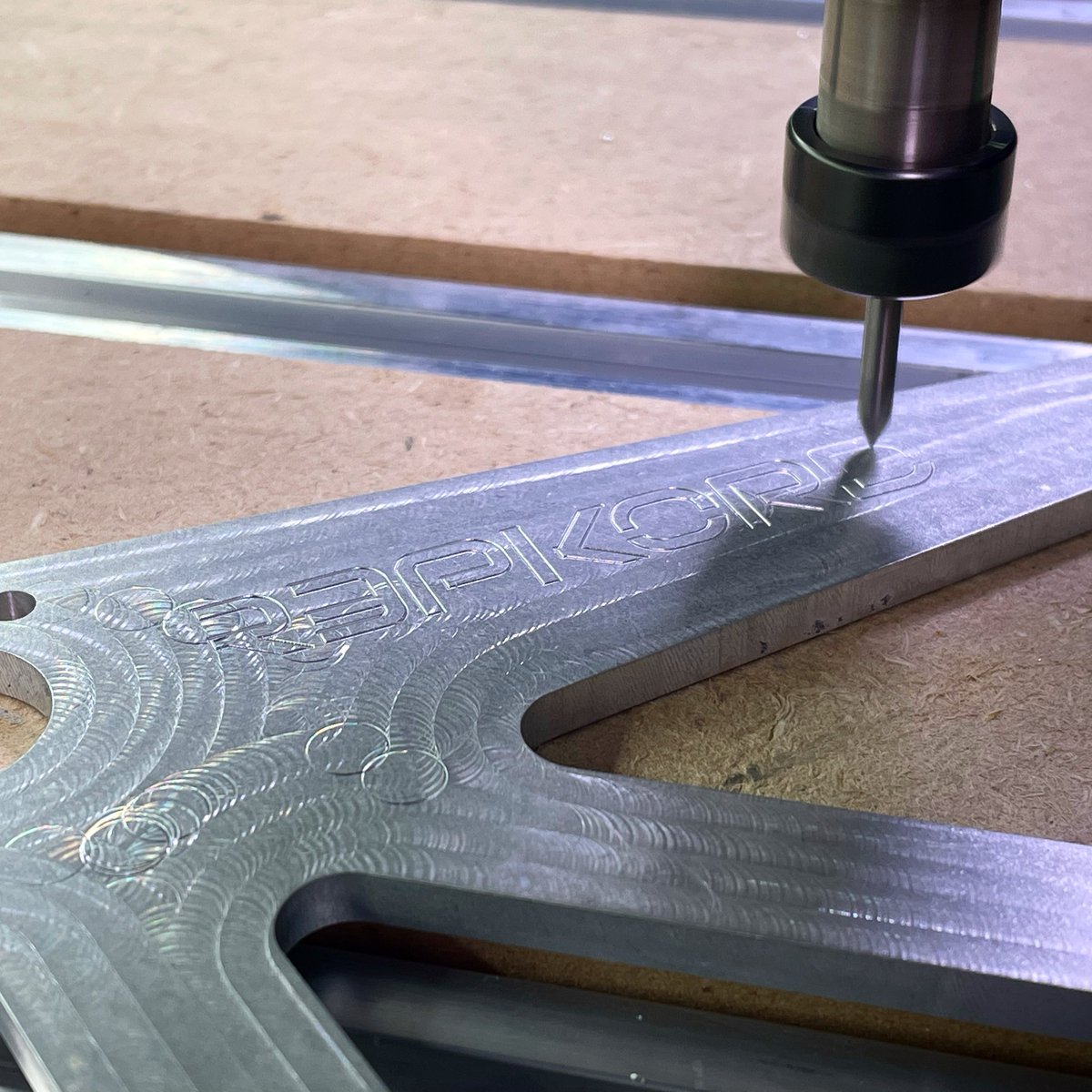 WinstonMakes's tweet photo. Fun little side project with @repkord... 👀
⠀⠀⠀⠀⠀⠀⠀⠀⠀
#Carbide3D #Shapeoko #CNC #CNCRouter #instamachinist #Fusion360 #cncowners #cncmachining #digitalfabrication https://t.co/0VQNiJ0d7Z
