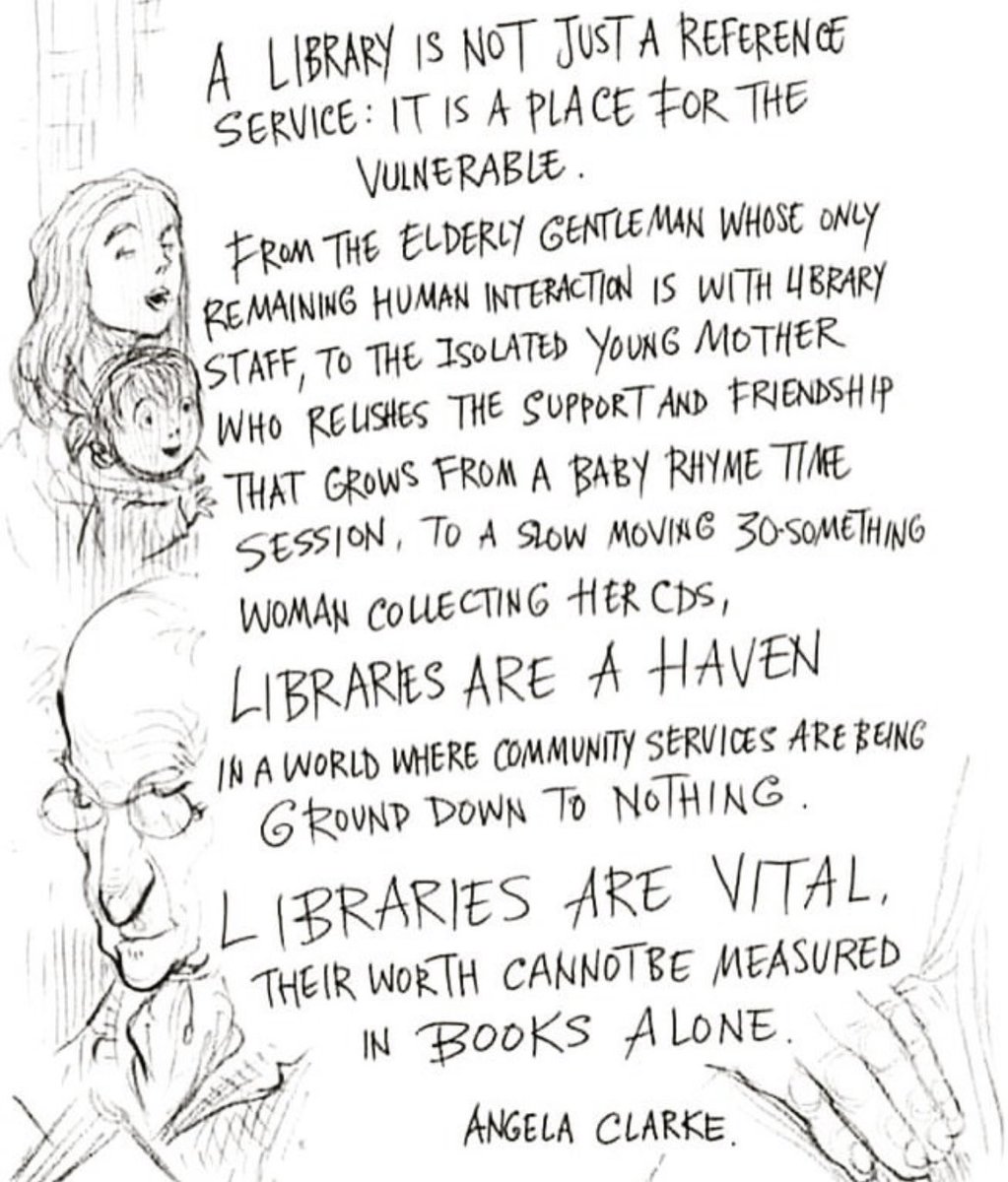 This though #supportyourlocallibrary