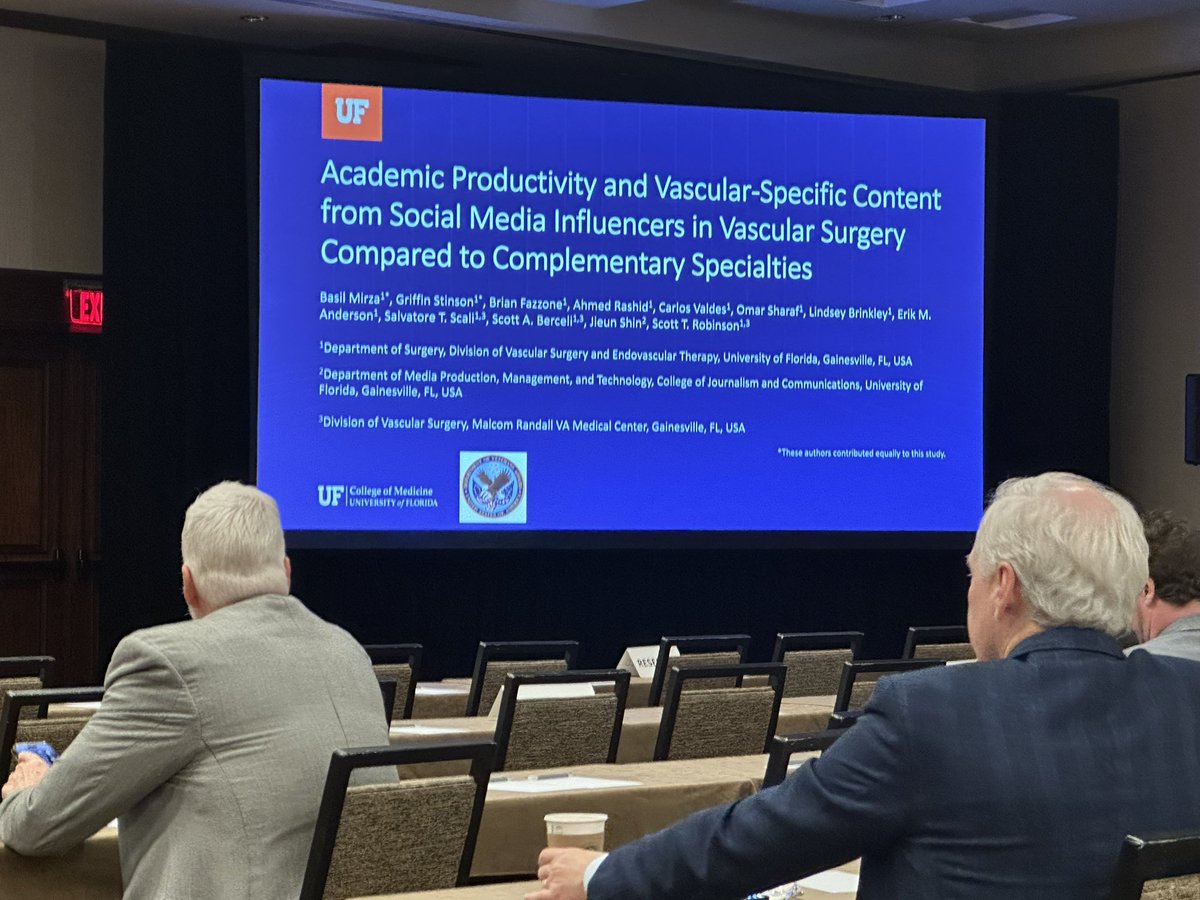 UF Vascular (@ufvascular) on Twitter photo <a href="/UFMedicine/">UF Medicine</a> student Basil Mirza giving a great presentation at #SAVS2024: “Academic Productivity and Vascular-Specific Content from Social Media Influencers in Vascular Surgery Compared to Complementary Specialties” <a href="/UFMedicine/">UF Medicine</a> student Basil Mirza giving a great presentation at #SAVS2024: “Academic Productivity and Vascular-Specific Content from Social Media Influencers in Vascular Surgery Compared to Complementary Specialties”
