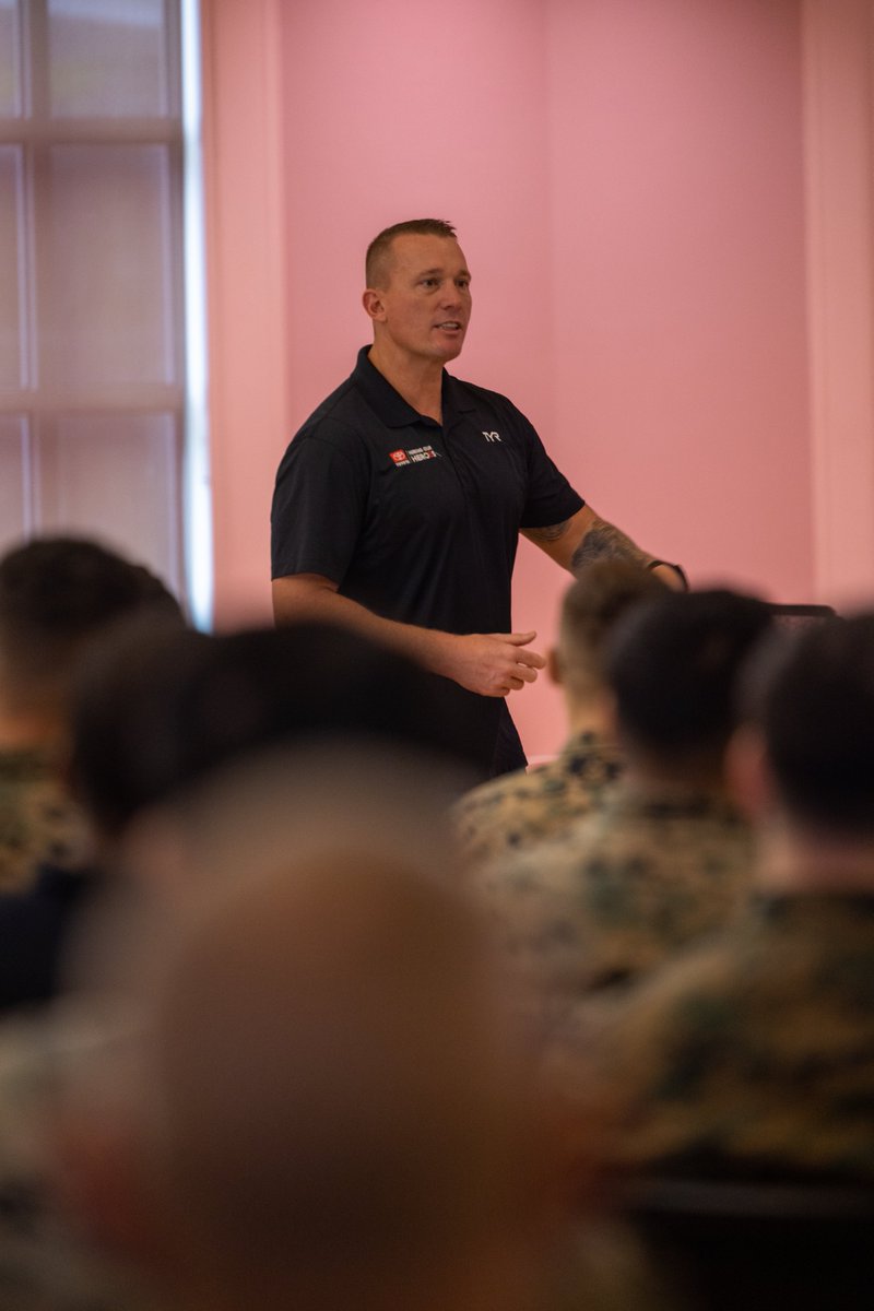 Dakota Meyer Visits Camp Lejeune Medal of Honor recipient, retired U.S. Marine Sgt. Dakota Meyer visited MCB Camp Lejeune and spoke to service members during the Hiring Our Heroes Skillbridge Career Expo. 📷 by LCpl Alyssa Deputee and Cpl Antonino Mazzamuto