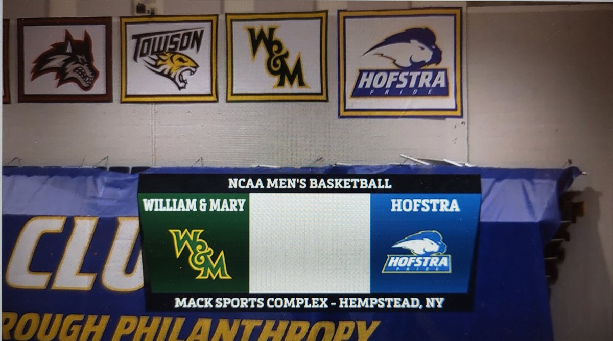 JetMediaTV's tweet photo. William & Mary vs Hofstra MBB from the Mack Sports Complex in Hempstead, NY. π
#LiveStreaming #OTT #JetMedia https://t.co/1dRp5SZUOn
