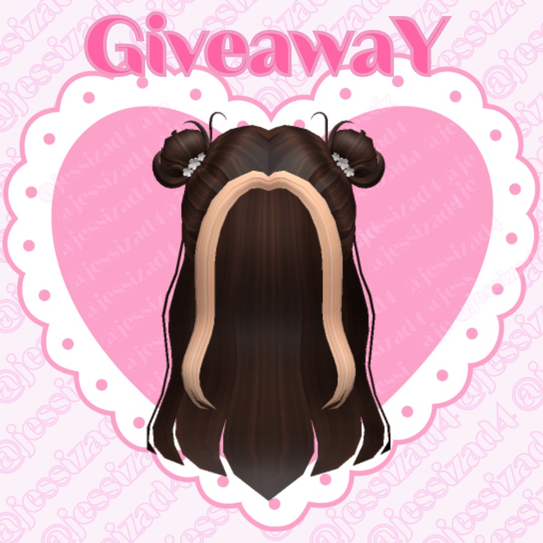 jessizad4's tweet photo. 🎉Kawaii hair ITEM CODE GIVEAWAY!

To enter:

🎀Like
🎀Retweet
🎀Subscribe: https://t.co/1BzEtUucAl
🎀Follow: @xgyn - @jessizad4 - @iiflordocampo
🎀Item: https://t.co/9WvdewT6gq
🎀Coment with proof
🎀Finish in 12 hours

#roblox #robloxdev #robloxugcfree #robloxfreelimited https://t.co/TKF4kh84mi