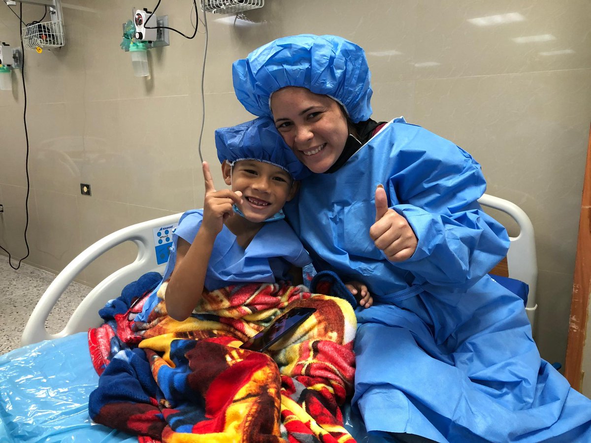 ¡La salud es primero! Hoy nos llenamos de mucha alegría al conocer que fueron intervenidos quirúrgicamente siete niños y niñas captados por la Fundación Regional El Niño Simón en el área de traumatología y ortopedia