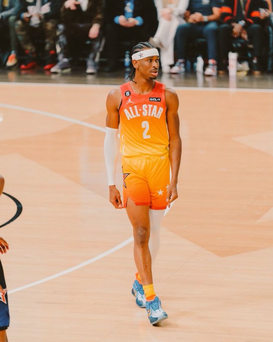HoopFocusX's tweet image. Shai Gilgeous-Alexander is a 2024 NBA All-Star starter ⚡️