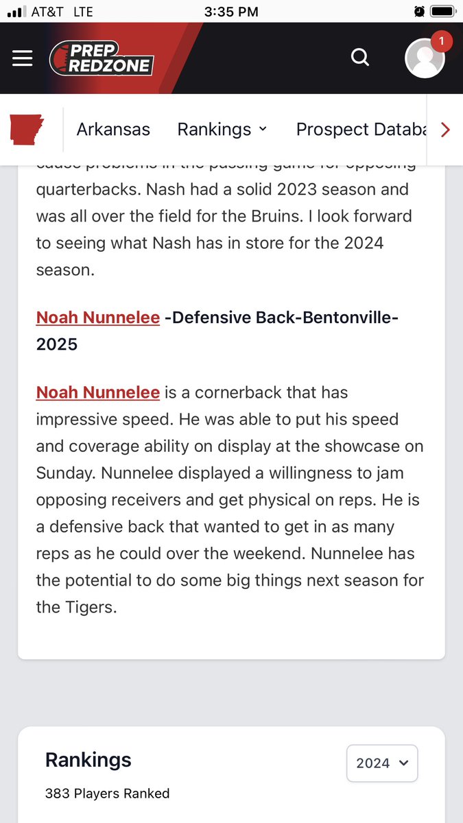 Noah Nunnelee 2025 (@noah_nunnelee) on Twitter photo I appreciate the write up <a href="/tctabler/">PrepRedZoneTom Tabler</a> ! I’m extremely grateful to God for the opportunity to compete and play a sport I love! <a href="/CoachJGrant/">Jody Grant</a> <a href="/bhscoachcecil/">Jared Cecil</a> <a href="/PrepRedzoneAR/">Prep Redzone Arkansas</a> I appreciate the write up <a href="/tctabler/">PrepRedZoneTom Tabler</a> ! I’m extremely grateful to God for the opportunity to compete and play a sport I love! <a href="/CoachJGrant/">Jody Grant</a> <a href="/bhscoachcecil/">Jared Cecil</a> <a href="/PrepRedzoneAR/">Prep Redzone Arkansas</a>