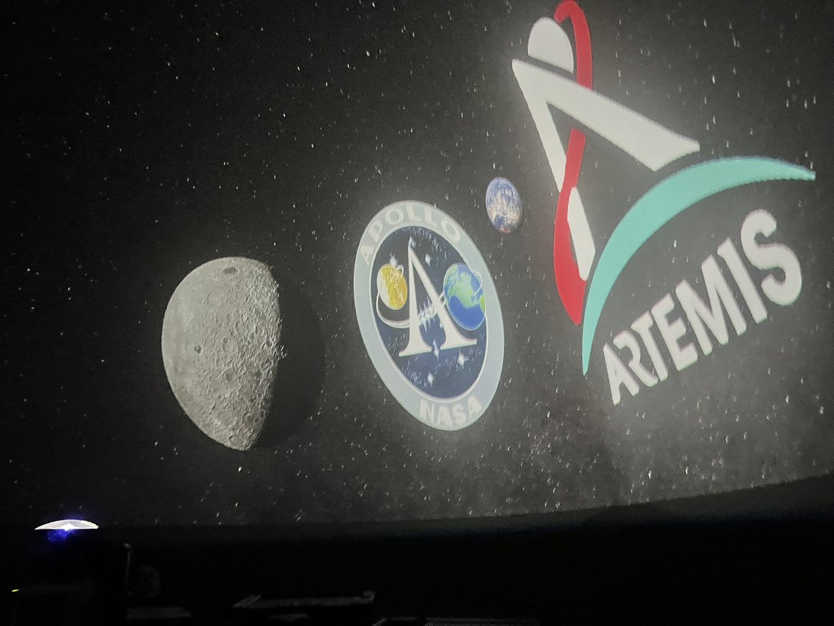 TheSTEMnerdette's tweet image. Kicking off the plant the moon season with a planetarium visit! Ss learned about the Artemis mission their plant research will contribute to. We can’t wait to get started! @NASAArtemis @ncspacegrant #STEMeducation #STEMatWCS #PBL