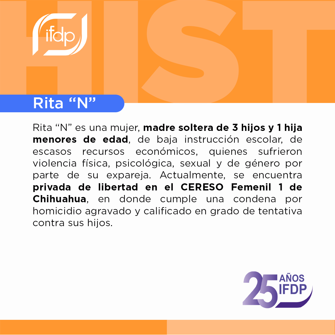 📢 El #IFDP logró que la <a href="/SCJN/">Suprema Corte</a> atrajera el caso de #Rita quien fue condenada a 20 años de prisión derivado de un proceso en el que no contó con una defensa material.