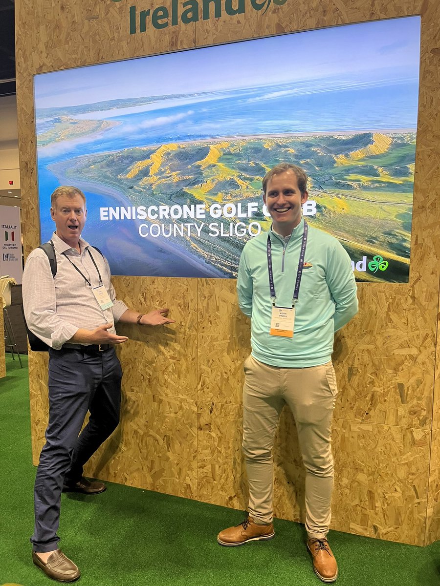 It's wonderful to return to Orlando & reconnect with numerous colleagues in the golf industry. Looking forward to the opportunities & developments that lie ahead in 2024 and beyond. ⛳️🍀🌅🏌️🇮🇪🌎🌊 💥😍🏌️‍♀️ #PGAShow #TourismIreland #FailteIreland @AnnLiguori @coynewriter