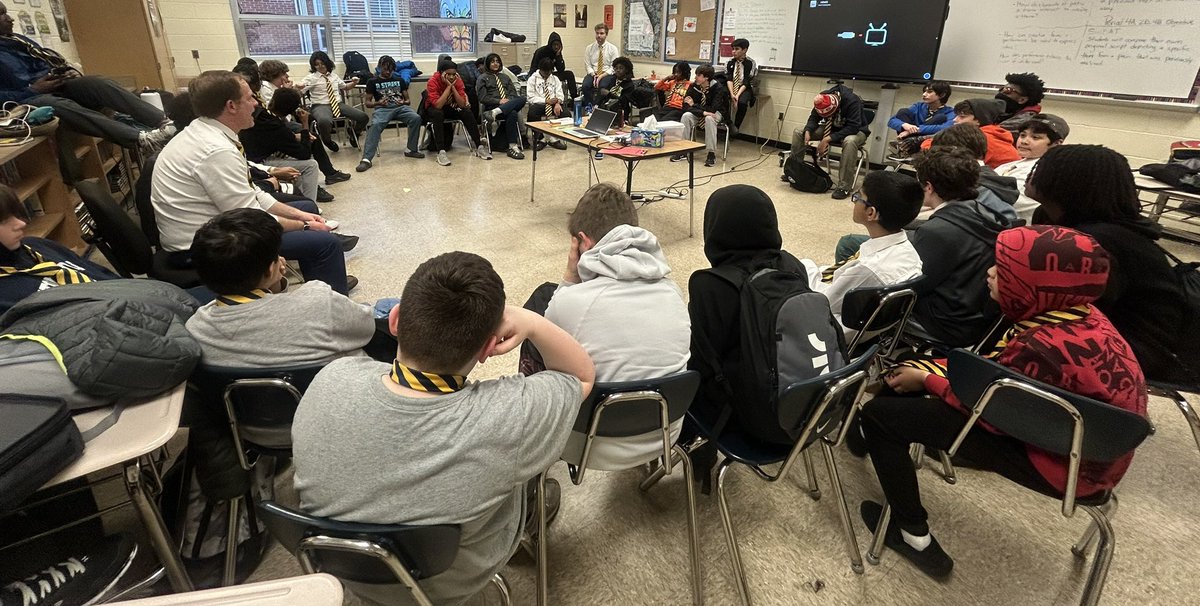 Mr. Taylor Dungey (@mr_taylordungey) on Twitter photo We put our Restorative training to use and circled up Boys to Men. Powerful way to check in, solicit new ideas, deepen our bonds, and share a bunch of laughs! #WeAreCatonsville <a href="/CatonsvilleMS/">Catonsville Middle</a> #theywanttodoitagain! We put our Restorative training to use and circled up Boys to Men. Powerful way to check in, solicit new ideas, deepen our bonds, and share a bunch of laughs! #WeAreCatonsville <a href="/CatonsvilleMS/">Catonsville Middle</a> #theywanttodoitagain!
