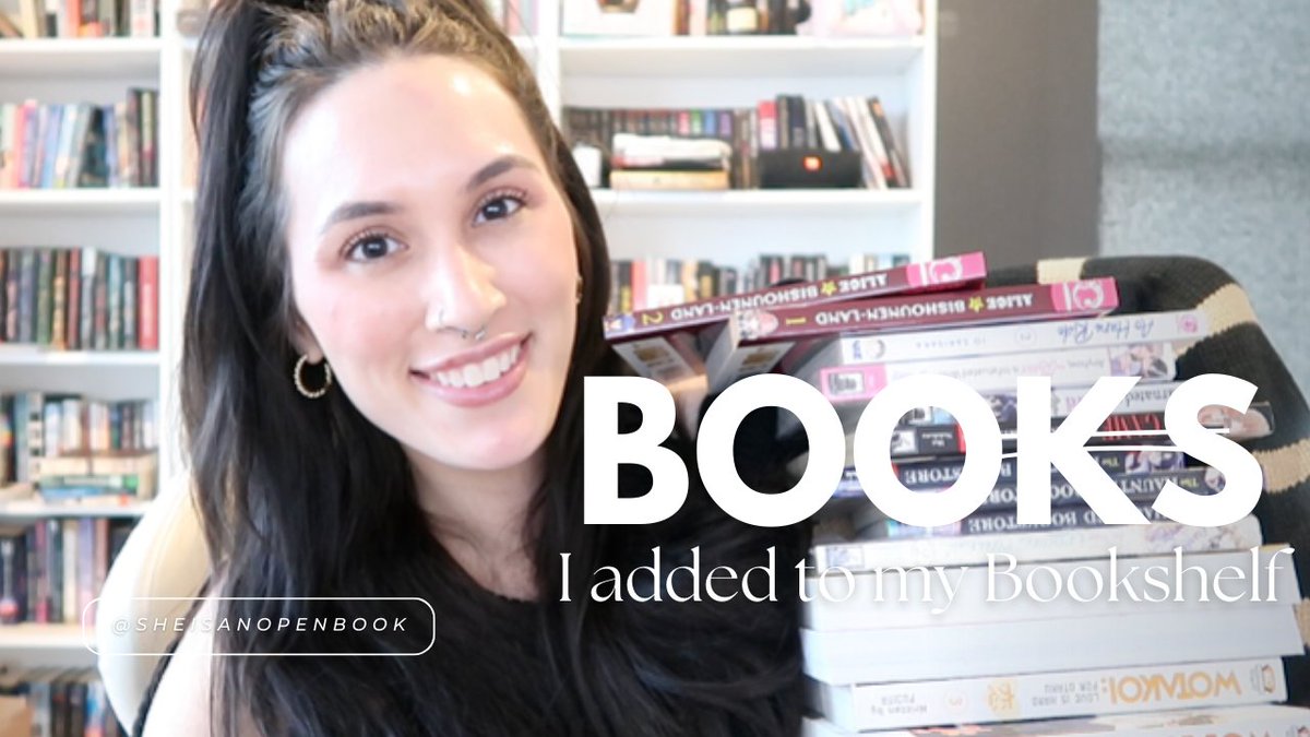 SheIsAnOpenBook's tweet image. January Book Haul 2024 youtu.be/GoVThsP3QoA?si…