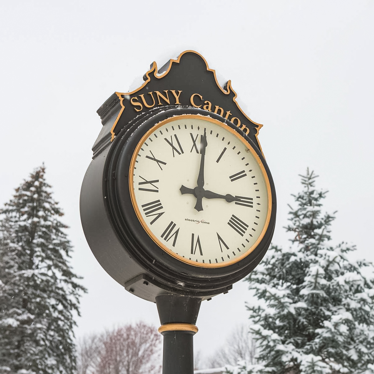 SUNY Canton Weather Alert: All classes will be held remotely on Friday, Jan. 26, due to continuing ice forecasts and difficult travel conditions.