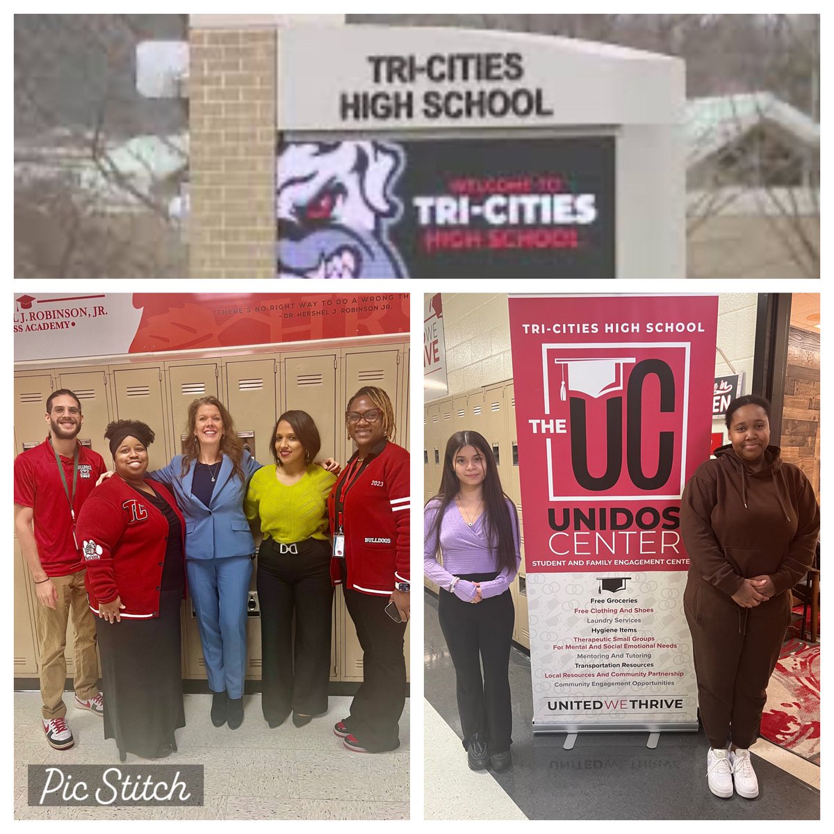 Such an amazing visit to the Success Academy at Tri-Cities HS! The dedication to student success by these phenomenal educators is inspiring! Thank you AP Stoney, Counselor Green and Mr. Ayalarosado! Keep changing lives! @Shamonaharrell @BFGaskins @LettMeLeadTC @Tri_CitiesHigh