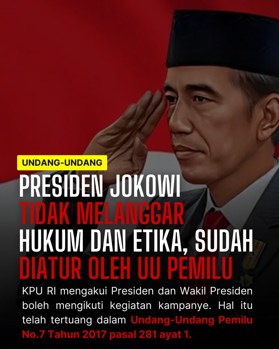 ragheeell's tweet photo. Presiden Jokowi TIDAK MELANGGAR hukum dan etika
sudah diatur oleh UU Pemilu
#UndangUndang
#TegakkanHukum #KPKRI
moonbin #hptheog
Kyrgyzstan Australia
SEJARAH BARU Round of 16 #AsianCup2023 https://t.co/mHPSRkxVUN