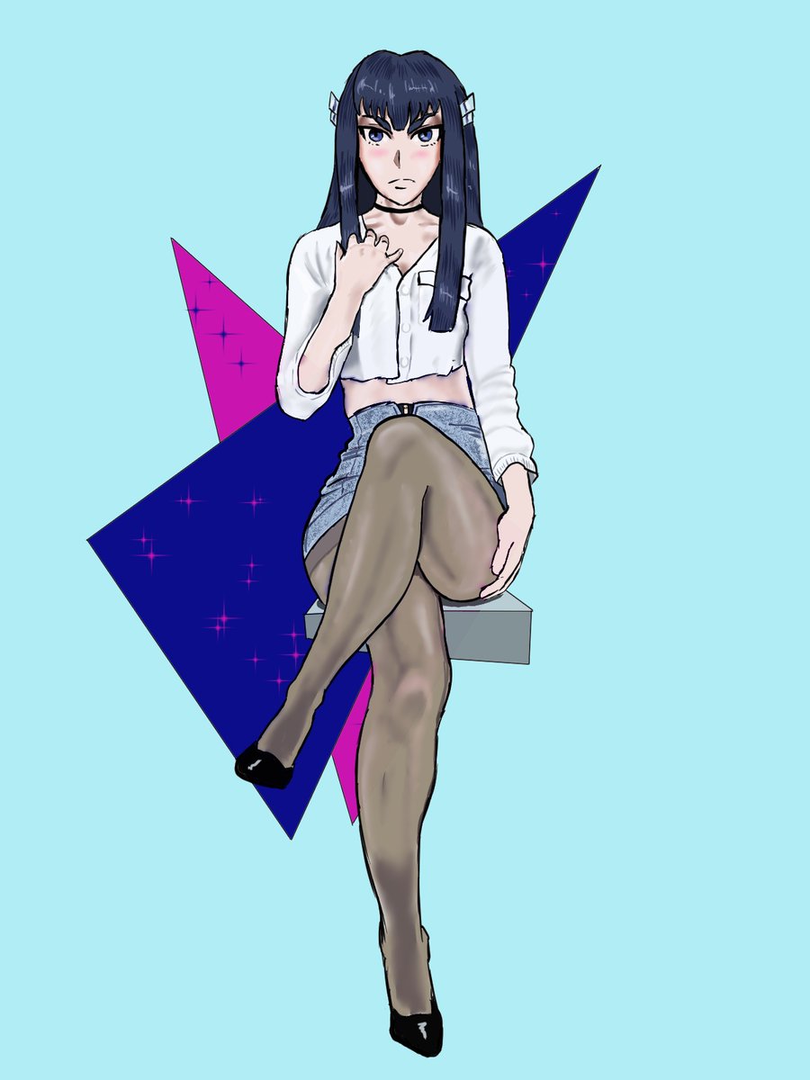 Ironsiderodger's tweet photo. Satsuki ~ Night Out 
#satsuki #killlalkill #MiniSkirtThursday https://t.co/nnt3MJxOfb