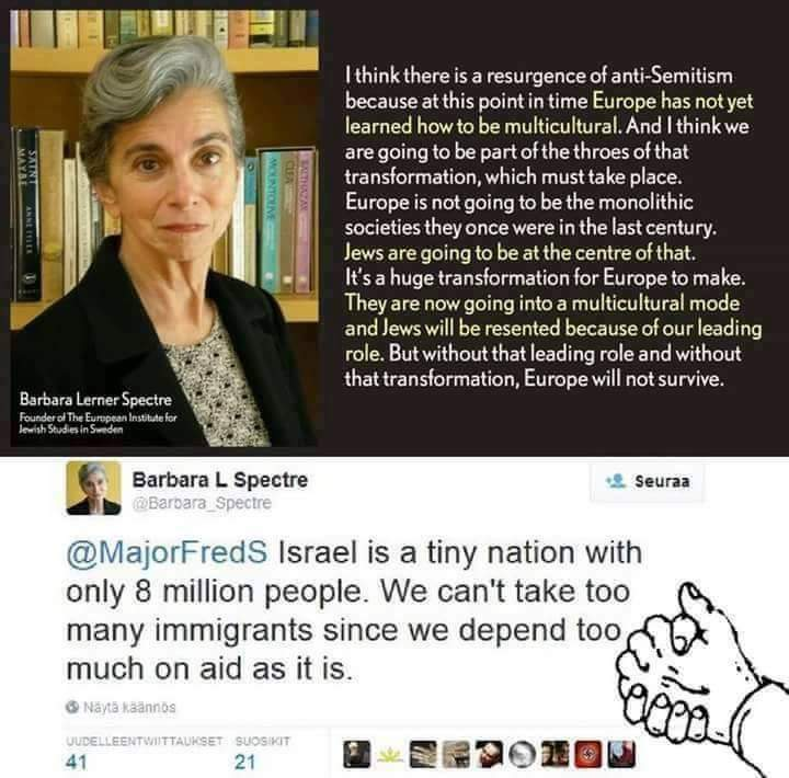 LeviAndJen's tweet photo. @TheGhostOfHT @benshapiro Hey @BenShapiro, the facts don't care about your feelings.

Jews are 1000% behind Mass Immigration in both America &amp; Europe. It's hilarious that "based conservatives" think it's only George Soros🤦🏻‍♂️😂

#NameThem #IsraelisGuilty #Zionism #Israel #CeasefireNOW #StopTheGenocide #Gaza https://t.co/y3ahMF7z8t