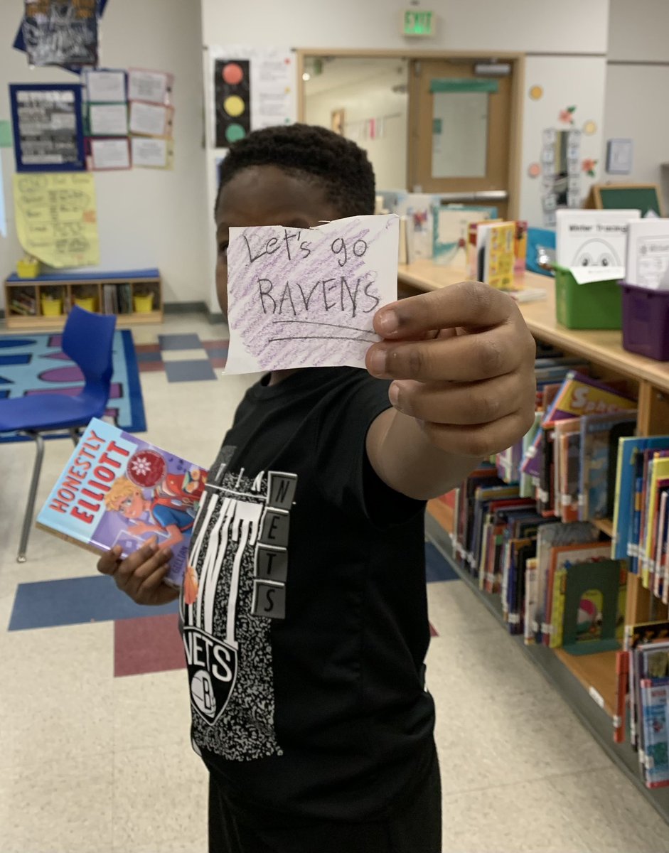 Hernwood_LMS (@dfontinell) on Twitter photo This 3rd grader found the BEST surprise message tucked in his book today — just in time to celebrate the <a href="/Ravens/">Baltimore Ravens</a> Purple Friday! <a href="/DeCostaLacie/">Lacie Litz DeCosta</a> <a href="/cassie_cherigo/">Cassie Cherigo</a> This 3rd grader found the BEST surprise message tucked in his book today — just in time to celebrate the <a href="/Ravens/">Baltimore Ravens</a> Purple Friday! <a href="/DeCostaLacie/">Lacie Litz DeCosta</a> <a href="/cassie_cherigo/">Cassie Cherigo</a>