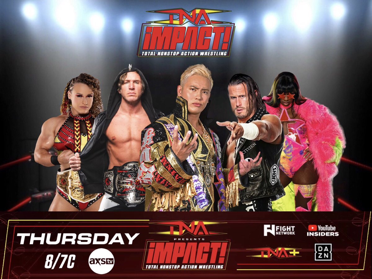 It’s Showtime #TNAiMPACT Rolling 📺 🔥 @AXSTV #tna #TNAWrestling