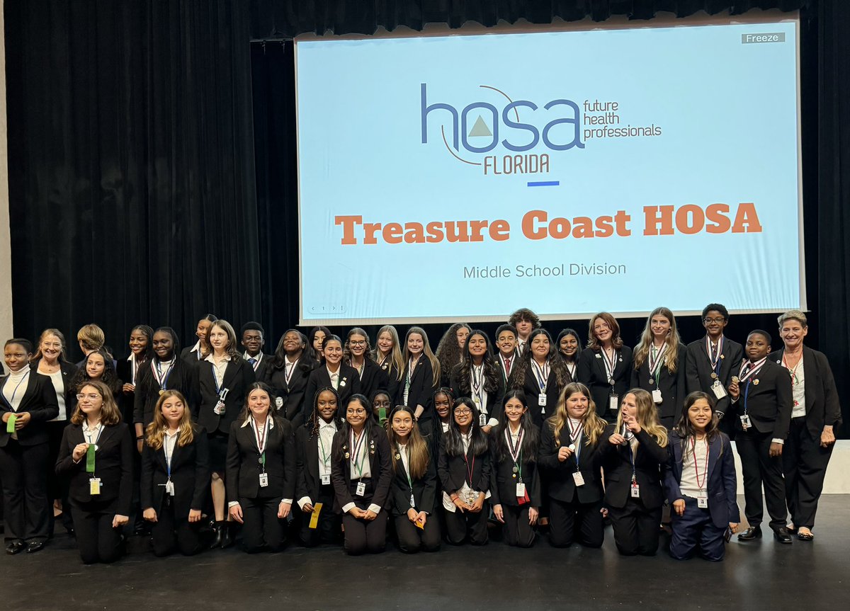 So proud of our Woodlands HOSA: Future Health Professionals who did so well at the Treasure Coast regional competition! 20 of our Pre-Medical Mustangs are headed to Orlando in April! <a href="/SDPBCChoiceCTE/">SDPBC Choice/Career</a> @SDPBCJenKuras <a href="/hosafhp/">HOSA</a>