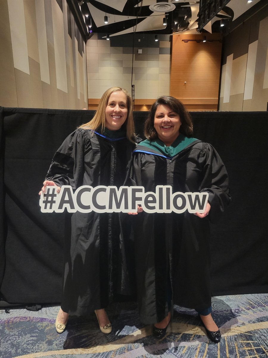 So proud of our 3 <a href="/GradyHealth/">GradyHealth</a> Pharmacy Residency alums <a href="/GayedRita/">rita gayed</a> <a href="/WinterHog/">Brandon Hobbs, PharmD, BCPS, BCCCP, FCCM</a> and Tara Holt being  inducted as Fellows of Critical Care Medicine. #SCCM2024