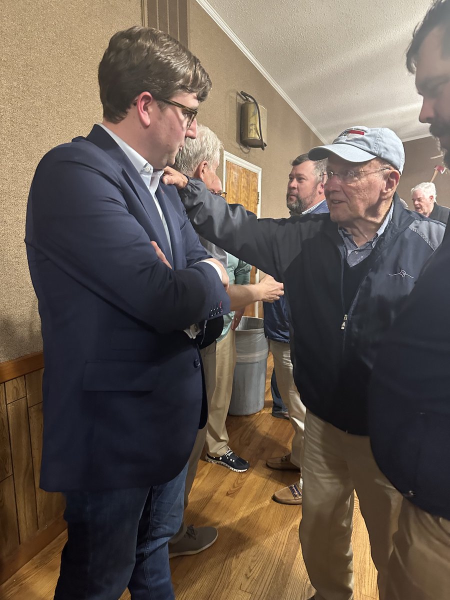 Enjoyed meeting folks today in Guilford County to support the Greensboro Fire Department. Thank you, Chief Robinson, for taking a minute to talk to us about the great work they do, and thank you to Taylor Collins for allowing us to join.

#ncpol #thinredline #guilfordcountync