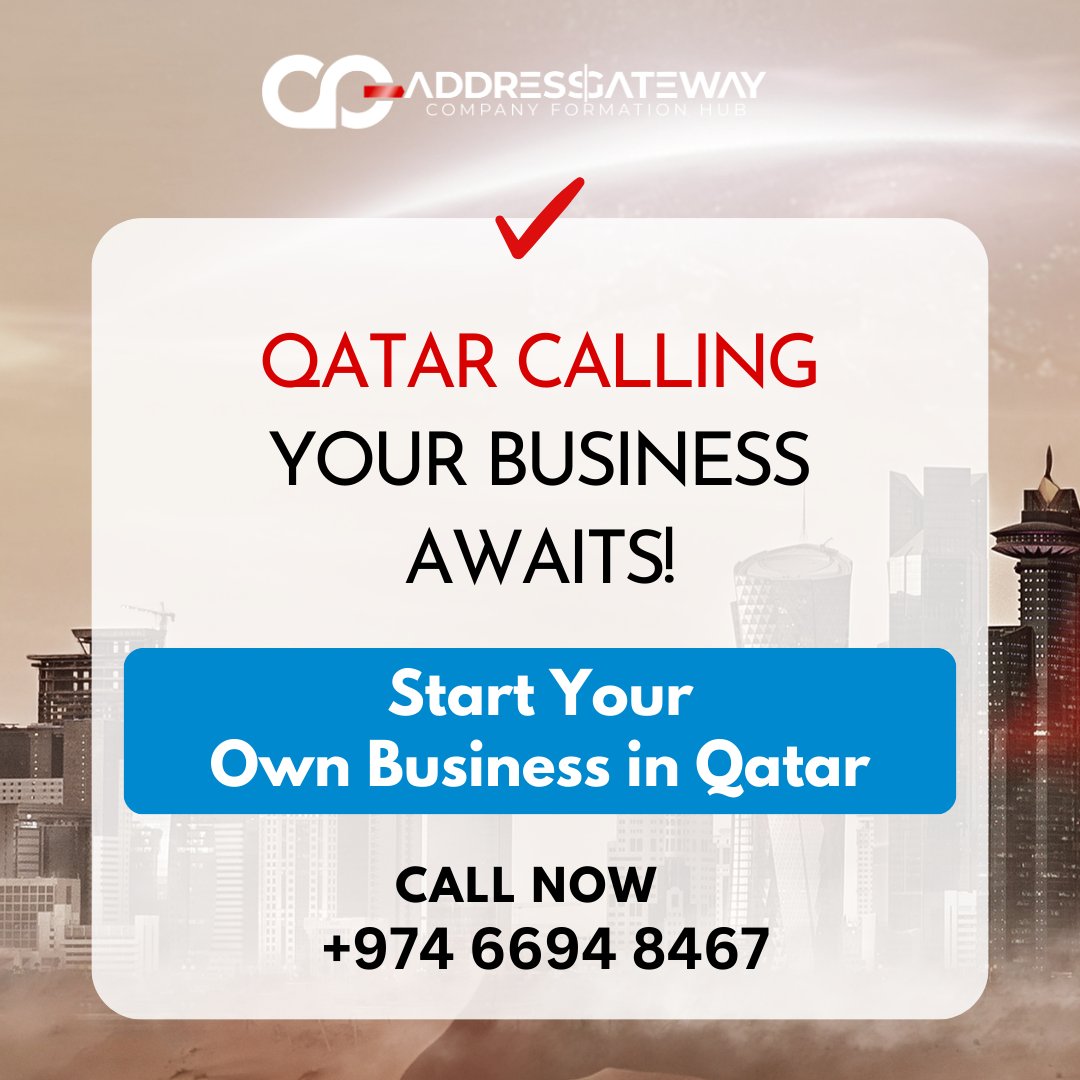 📞 Address Gateway has the expertise to guide you. Answer the call of success! 🌐 Book your free consultation now: addressgateway.biz/appointments. #QatarOpportunity #AddressGatewayQatar #ShamseerHamza #btsuccessstories #ServicoGroup