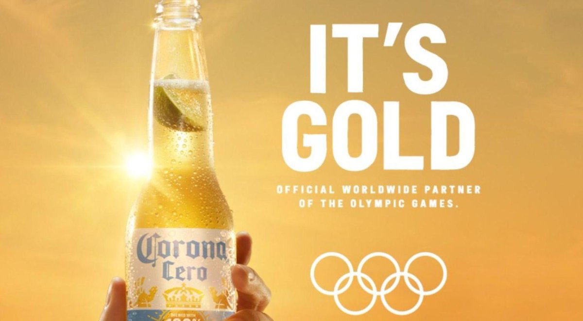 👉🏼 Vale rever: Corona Cero é a cerveja oficial dos Jogos Olímpicos até 2028 bit.ly/3vN62ga