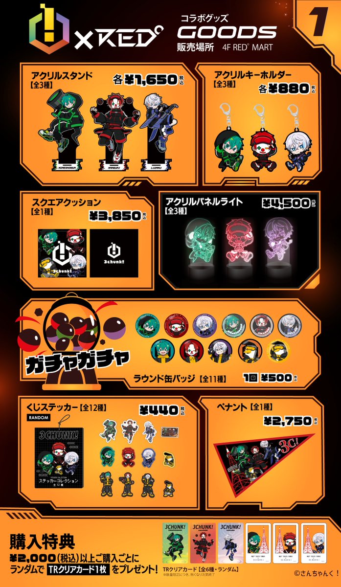 【匿名配送】RED東京タワー　クリアラボ ヘルスカ ホロライブ」RED「東京タワー」「コラボ」にいってみた！
