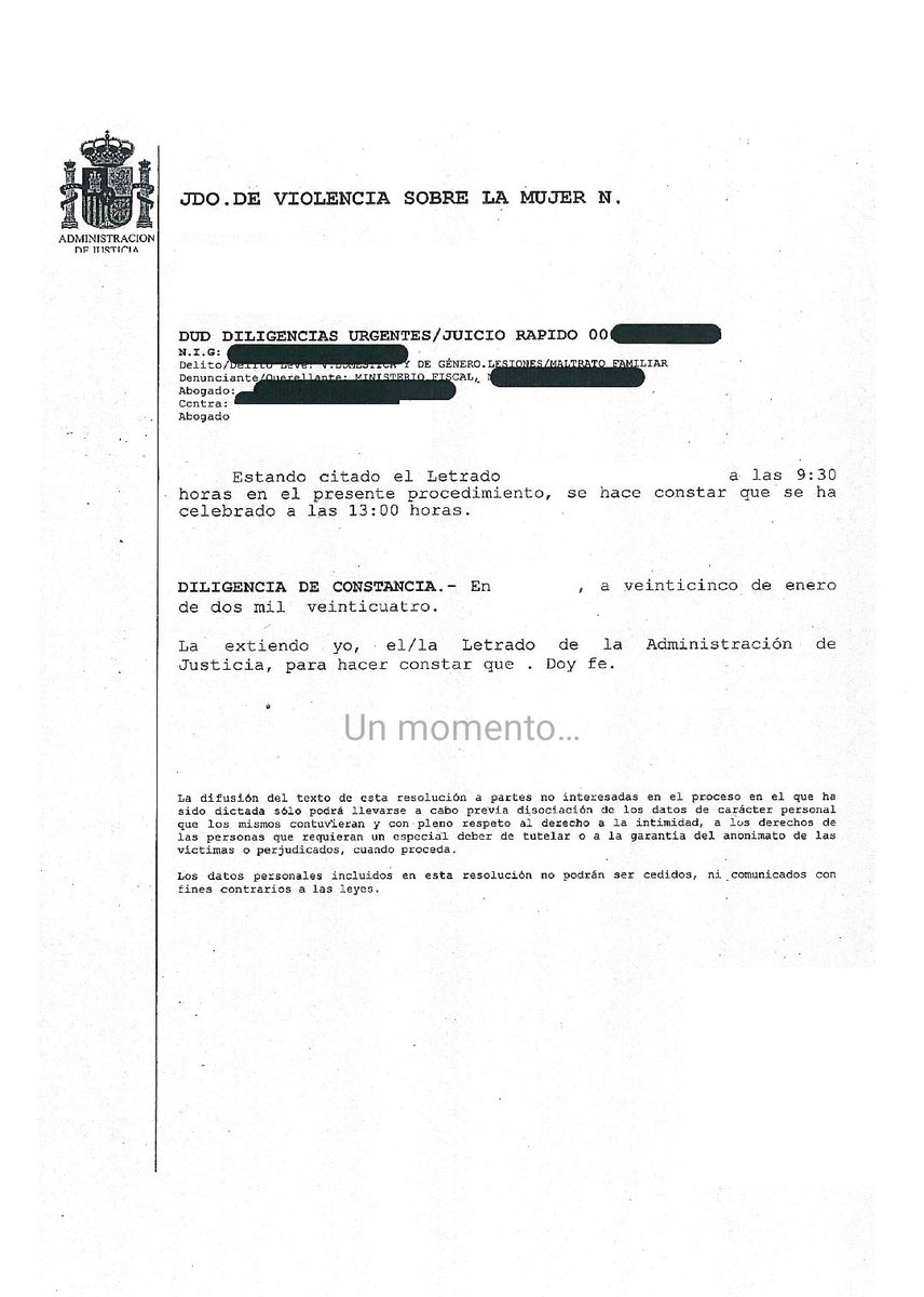 Este es el día a día de abogados y procuradores.
Cientos de horas perdidas al año en los pasillos de los juzgados.
¿Se imaginan que esto ocurriera al ser citado para consulta médica?