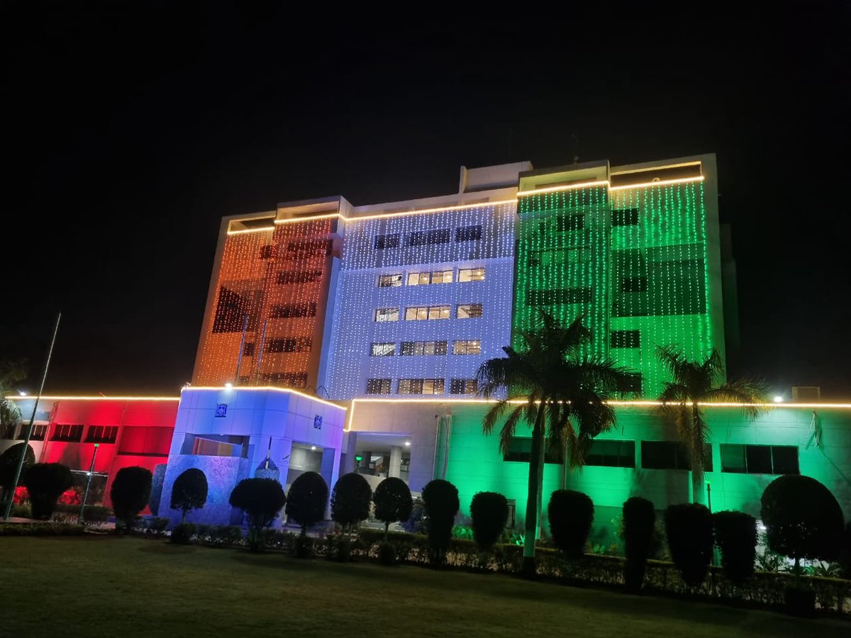 Police Bhawan at Gandhinagar is not merely a concrete structure. It is a symbol of Seva, Suraksha and Shanti, the motto of Gujarat Police. Happy Republic Day. Jai Hind.