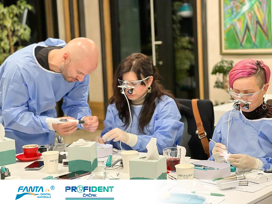 Mia75503607's tweet photo. Review the site of the endodontic workshop organized by Stomatoloska Oprema Profident, to follow Dr. Radovan Jovanovic and experience the clinical process with Fanta microscope #MCS3000A.
#Fantadental #endodontics #rootcanals #rotaryfiles https://t.co/PbzSK4f5yp