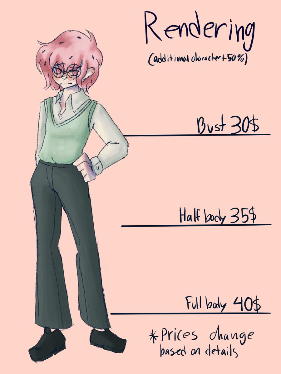 RobinAtticus's tweet image. So I’m in need of gas money and the like, so I’m opening up commissions! Feel free to dm me if you’re interested or would like to see other examples of my art :) (ft my revamped commission sheets!)