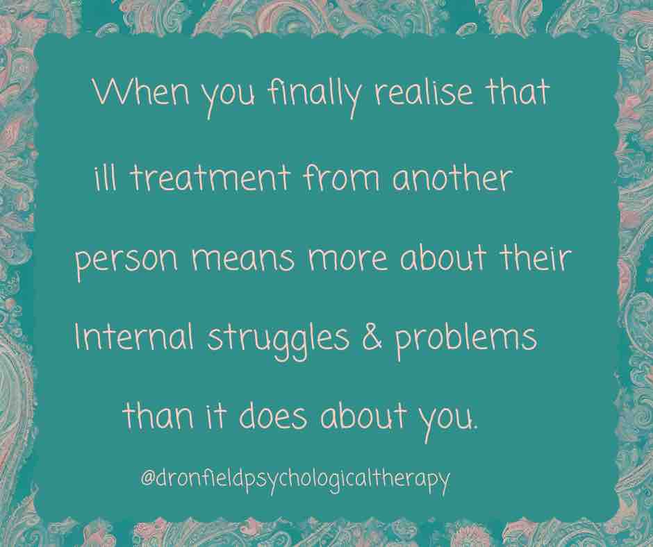 Asking ourselves “what did I do wrong?” is a common question we ask when someone treats us unfairly 🙁. But often it’s a sign that THEY are the one who is struggling. 🤔 #EmototionalResilience #EmotionalIntelligence #SelfConfidence #SelfEsteem  #DontBelieveEverythingYouThink