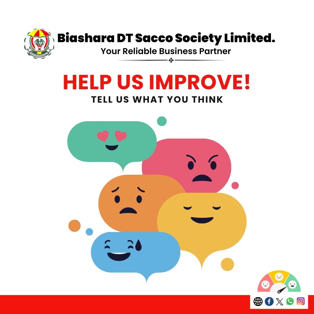 We value your feedback. Talk to us today.
Simply send a direct message on any of our socials.
We remain Your Reliable Business Partner 👌🏽 
#reliable #talktous #feedbackfriday #customersatisfaction #customerfeedbacks #wevalueyou #financialpartner #bssl
