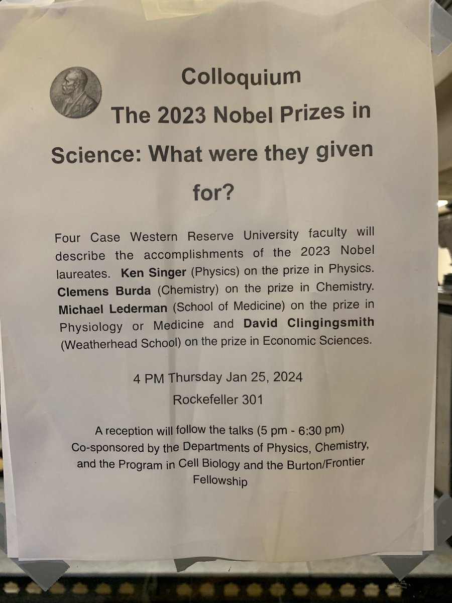 Dr. Lederman @mmlederman1 delivered an engaging and compelling overview of the mRNA Covid-19 vaccine work of 2023 Nobel Prize winners Katalin Karikó and Drew Weissman, in the stately lecture hall of the 1905 Rockefeller Building. 💉🧫🦠 Also, please check out @paijournal ! 🔥