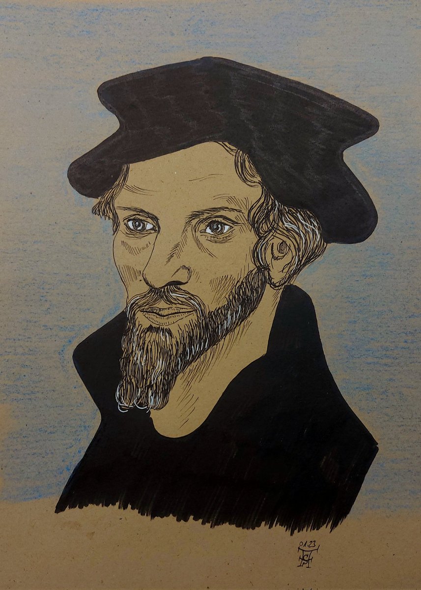 A.G.S. (@schauen_wir_mal) on Twitter photo Für #PortraitChallenge von <a href="/StudioTeaBreak/">Virtual Studio</a> hier meine Version des Philipp Melanchthon, im Original von Lucas Cranach d.Ä. 1543
#penandink #ink #drawing #inkdrawing #artshare #art Für #PortraitChallenge von <a href="/StudioTeaBreak/">Virtual Studio</a> hier meine Version des Philipp Melanchthon, im Original von Lucas Cranach d.Ä. 1543
#penandink #ink #drawing #inkdrawing #artshare #art