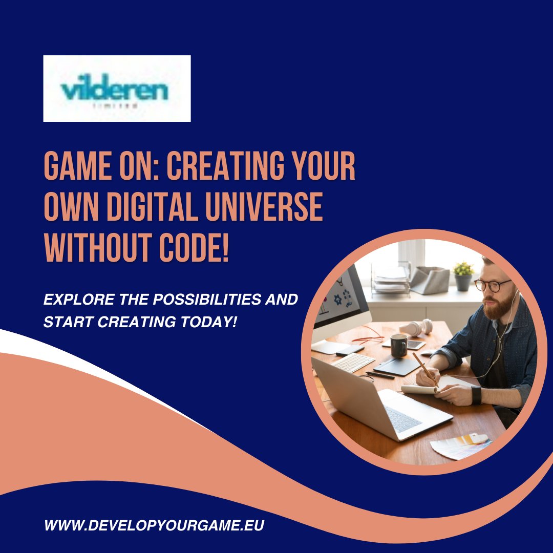 VilderenLtd's tweet image. Game On: Creating Your Own Digital Universe Without Code  #GameDevServices #NoCodeGaming!